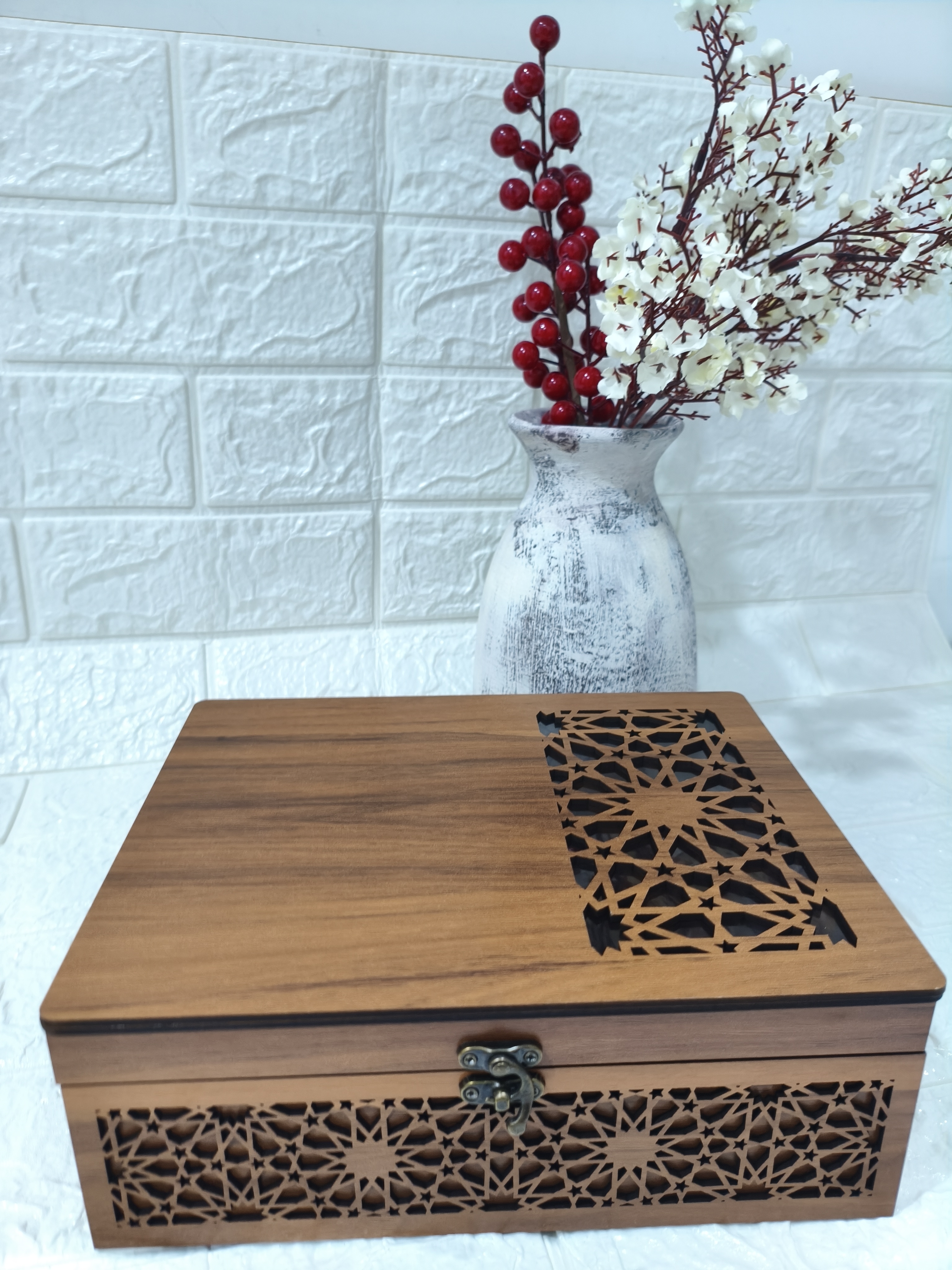 باکس آجیل و خشکبارمدل صبا4خونه(فندقی)