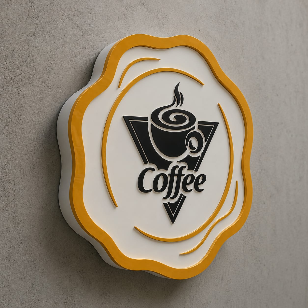 لایت باکس مخصوص کافه 48*45 کد A7 (گیفتانه)