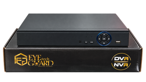 DVR 4 کانال 5 مگاپیکسل (لایو و رکورد) به همراه امکان اتصال 4 عدد دوربین IP و چهار ورودی صدا ــ همراه با گارانتی