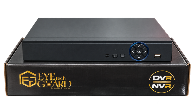 DVR 4 کانال 5 مگاپیکسل (لایو و رکورد) به همراه امکان اتصال 4 عدد دوربین IP و چهار ورودی صدا ــ همراه با گارانتی