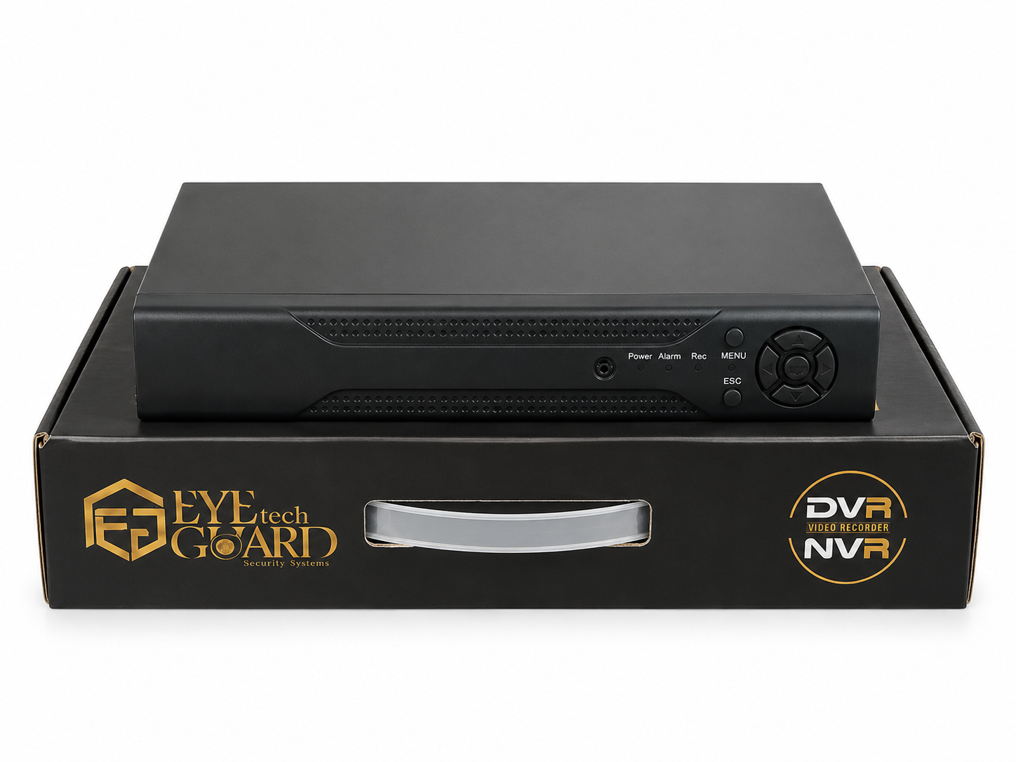 DVR 8 کانال ۵ مگاپیکسل (لایو و رکورد) به همراه امکان اتصال ۴ عدد دوربین IP و چهار ورودی صدا ــ به همراه گارانتی