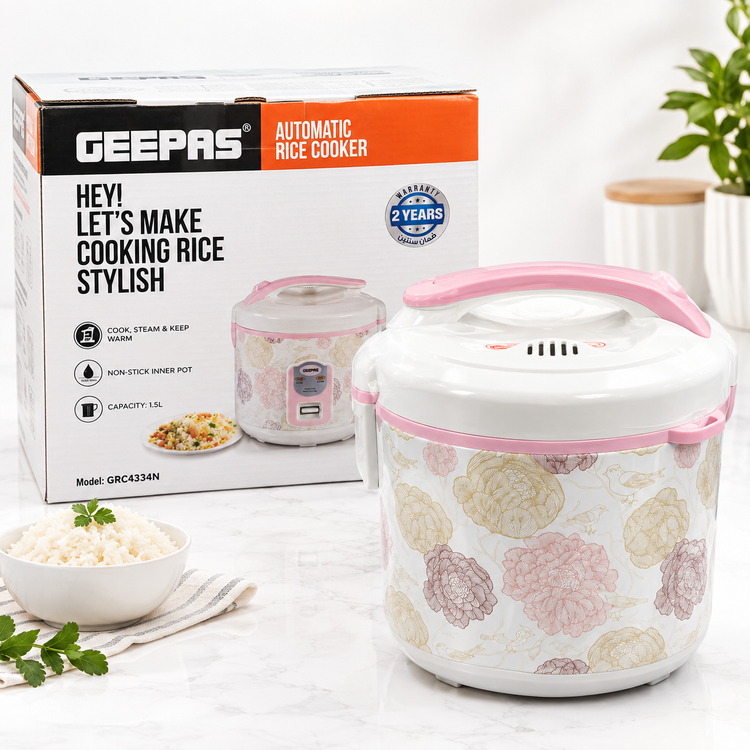 پلوپز جیپاس Geepas مدل GRC4334N ظرفیت ۱.۵ لیتر (گیفتانه)