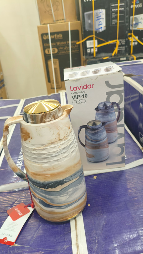 فلاسک/پارچ وکیوم ۱ لیتری Lavidar مدل VIP-10 (گیفتانه)
