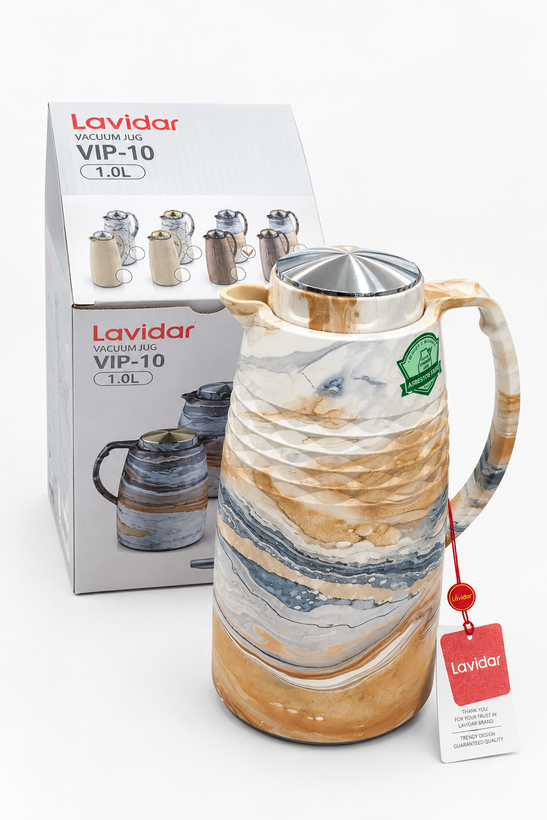 فلاسک وکیوم لاویدار مدل VIP-10 ظرفیت 1 لیتر (گیفتانه)