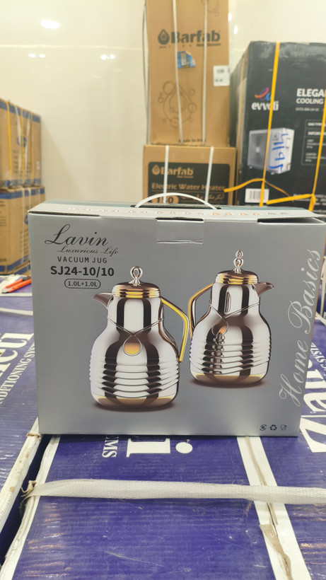 سرویس فلاسک وکیوم Lavin مدل SJ24-10/10 ظرفیت 1+1 لیتر (گیفتانه)