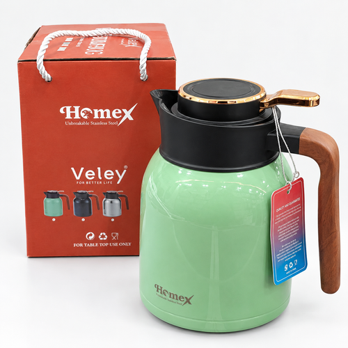 فلاسک / پارچ وکیوم هومکس مدل Veley-150 ظرفیت 1.5 لیتر (گیفتانه)